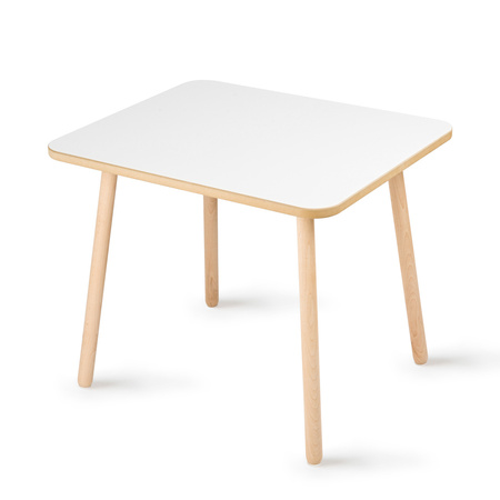Stolik dla dzieci prostokąt biały