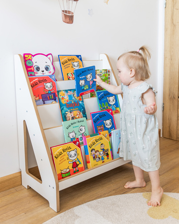 Biblioteczka Montessori dla dzieci MAXI