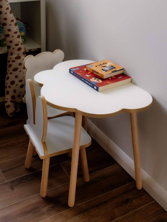 Stolik dla dzieci Chmurka biały