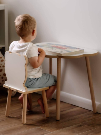 Stolik dla dzieci Chmurka biały