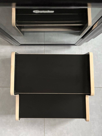 Podest kuchenny dla dziecka czarny