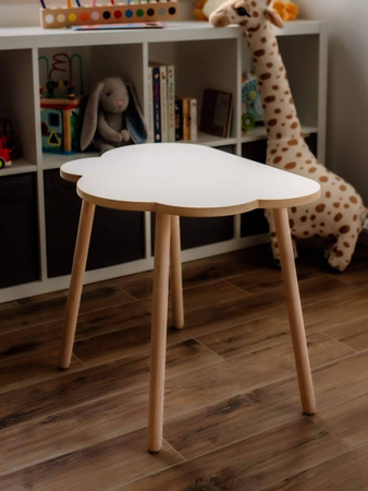 Stolik dla dzieci Chmurka biały