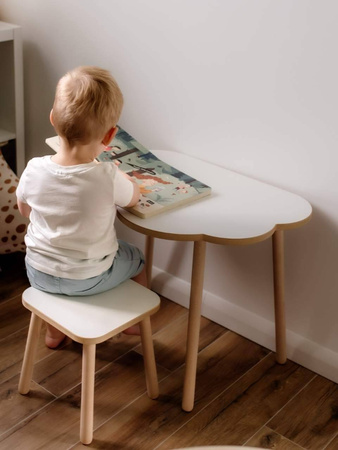 Stolik dla dzieci Chmurka biały