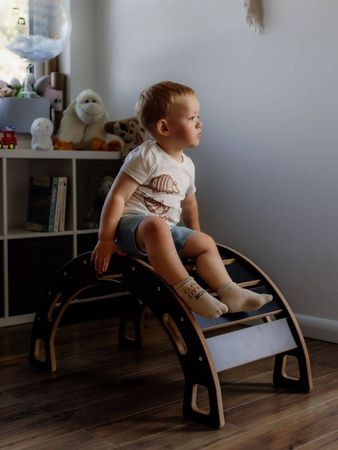 Bujak Montessori czarny M