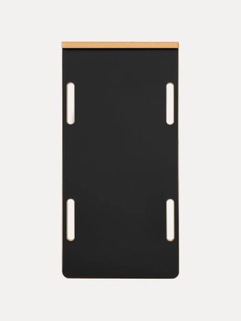 Zjeżdżalnia ze ścianką wspinaczkową do bujaka czarna M