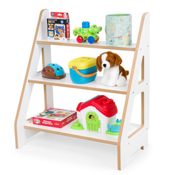 Regał Montessori na książki i zabawki