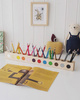Drewniany sorter na kredki 12 kolorów Montessori
