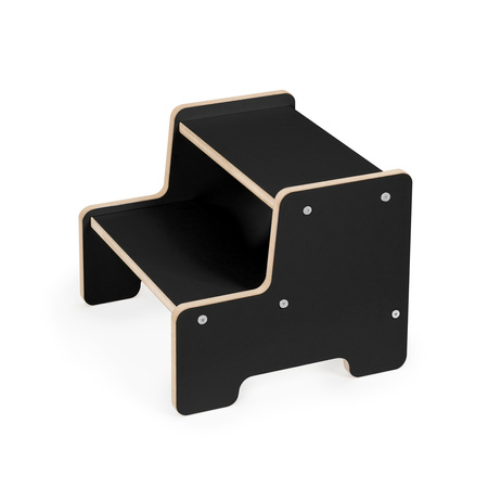 Podest kuchenny dla dziecka czarny